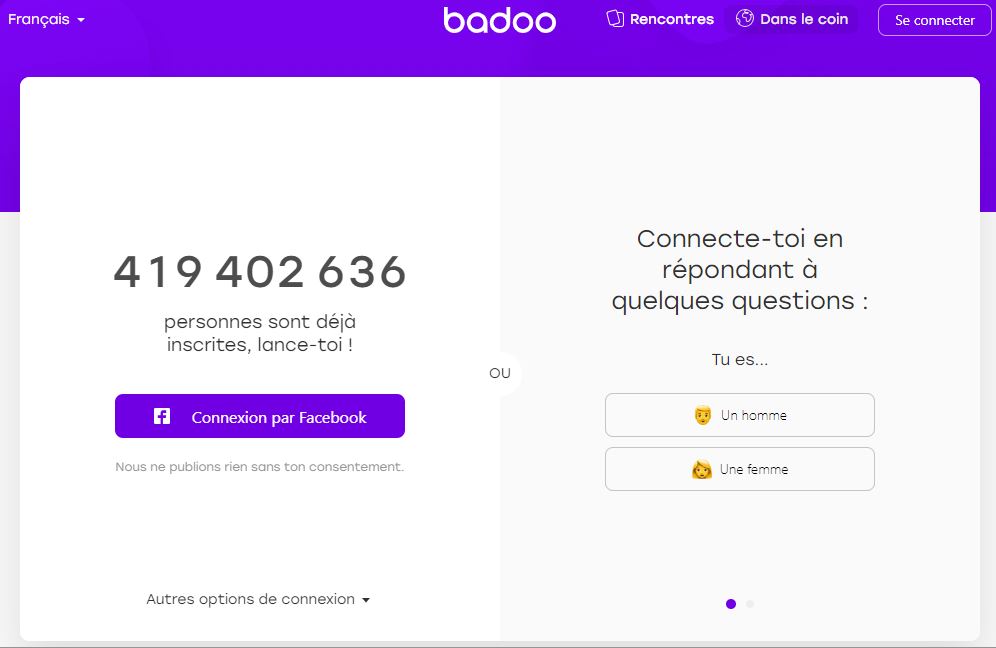 badoo rencontre homme france