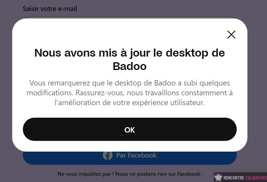 badoo nouvelle version