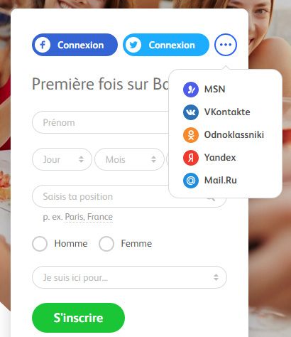 badoo statut vérifié inscription