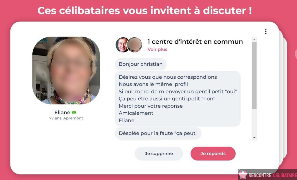 disons demain discussion celibataire