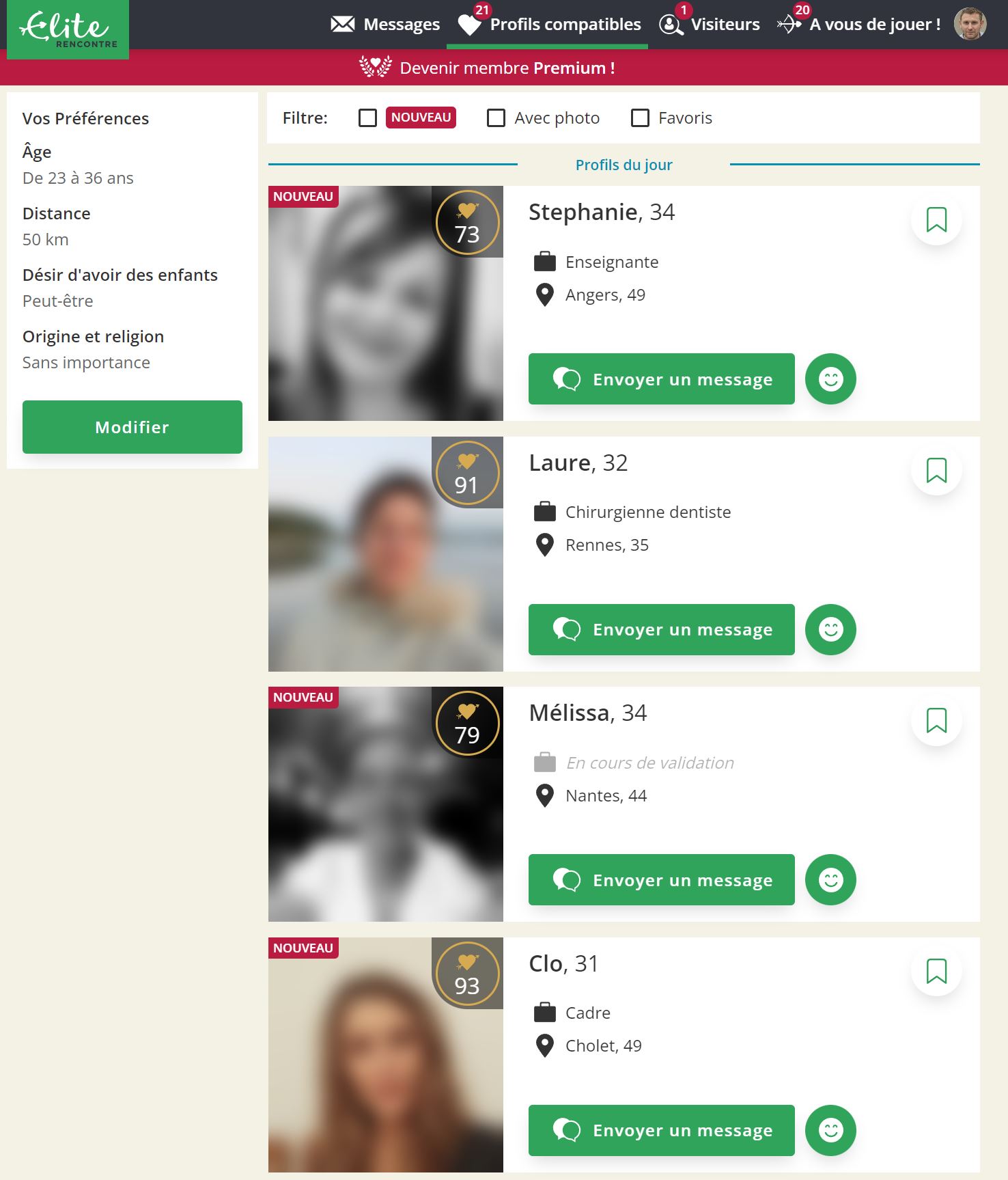 Elite Rencontre mon avis sur le site des célibataires exigeants
