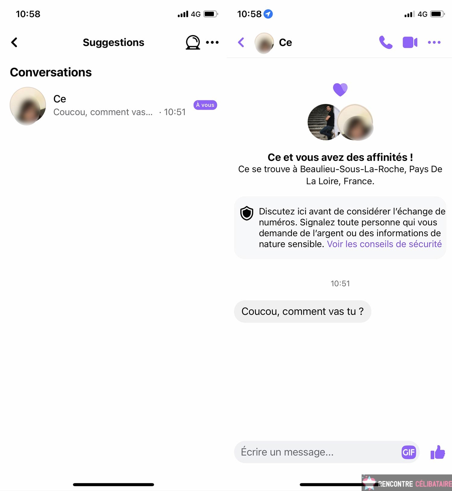 Facebook Rencontre j