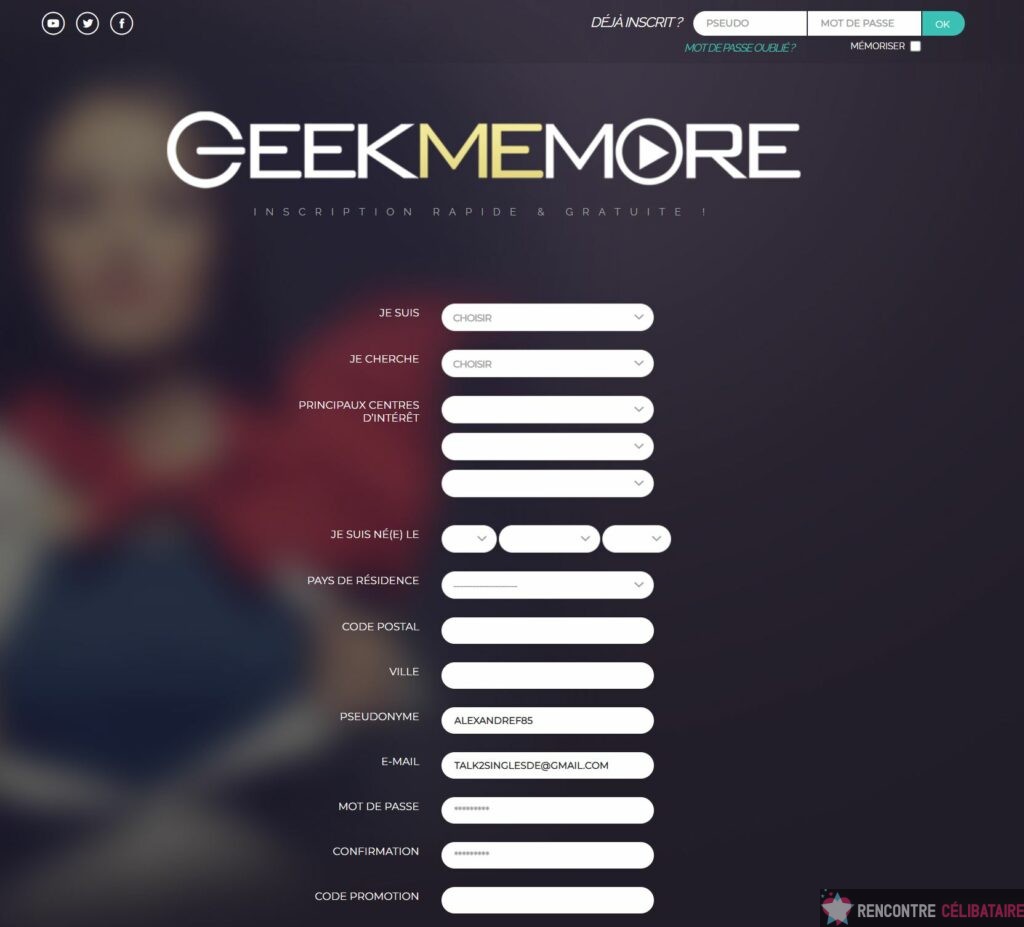 geekmemore inscription