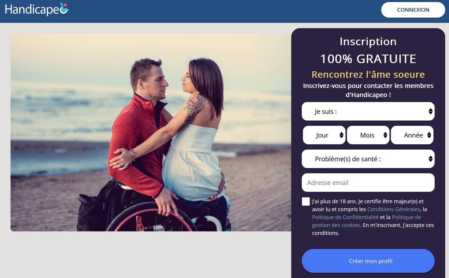 Sites de rencontres pour personnes en situation de handicap notre sélection