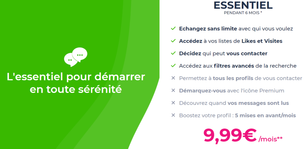 meetic senior avec engagement