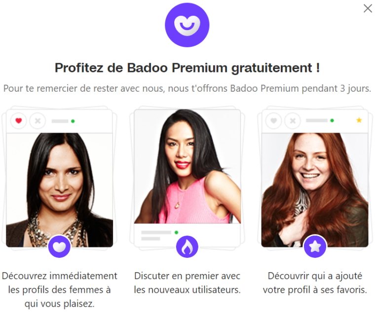 Badoo Gratuit : utiliser Badoo sans payer Premium et Crédits