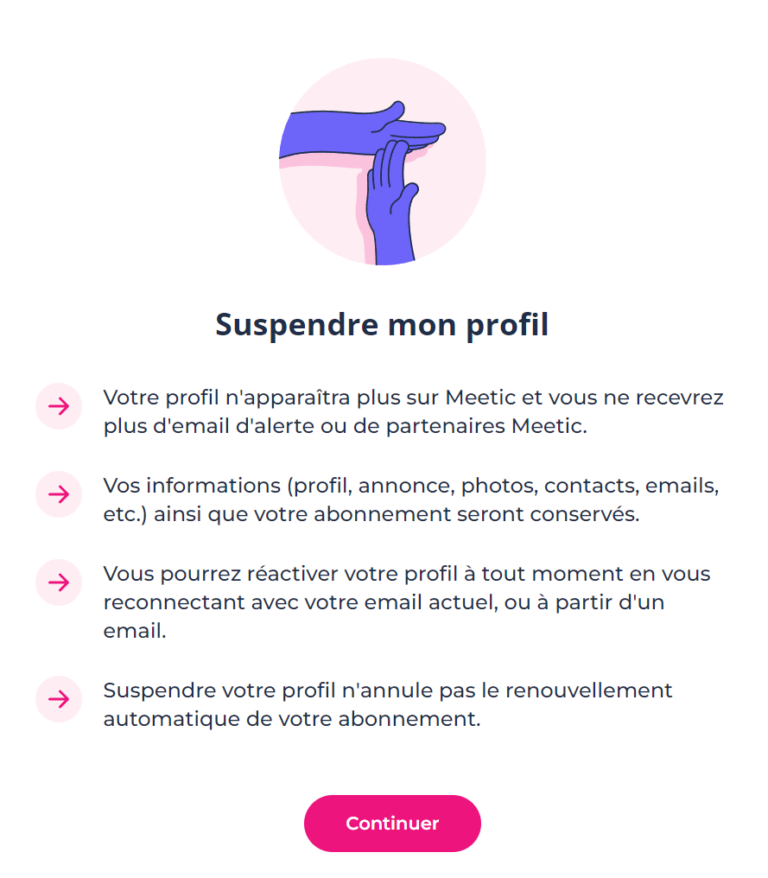 Se désabonner de Meetic : comment arrêter l'abonnement