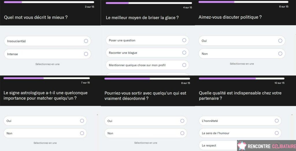 inscription questionnaire okcupid