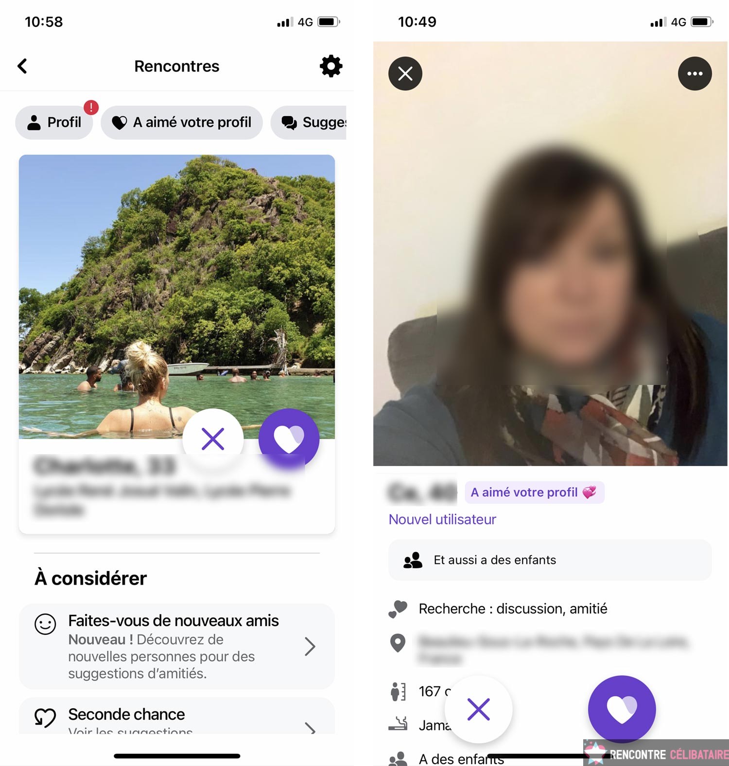 Facebook Rencontre j