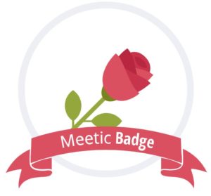meetic badge