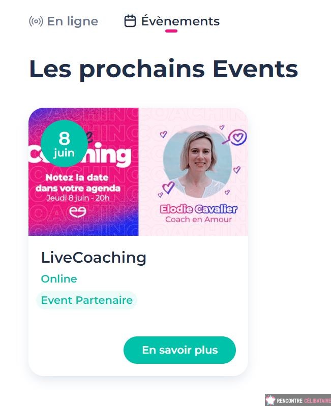 meetic evenement