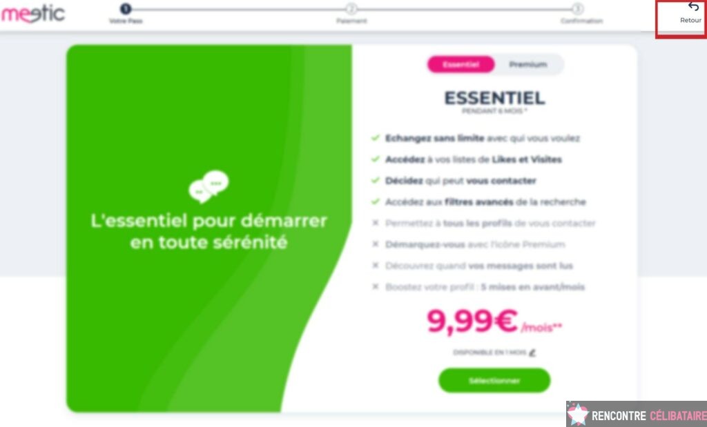 meetic sans abonnement