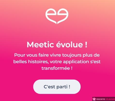 nouvelle version Meetic