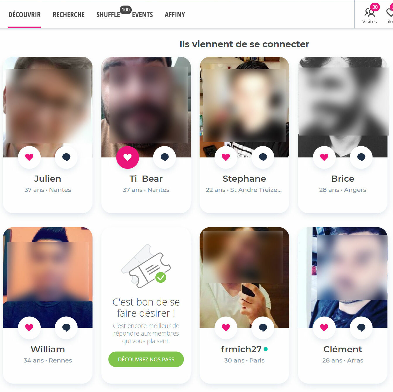 page accueil meetic