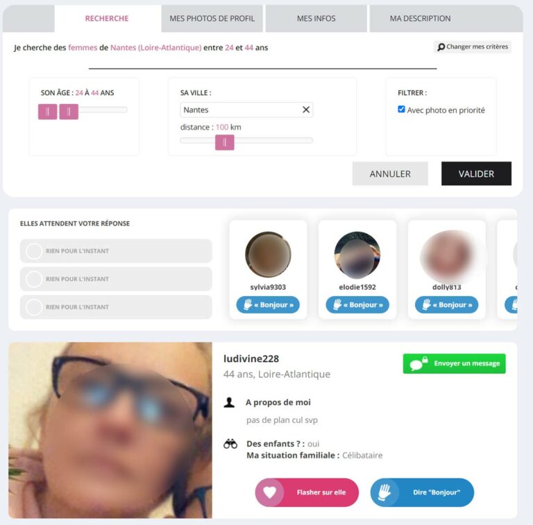 Avis Place des Célibataires un site sérieux qui manque de popularité