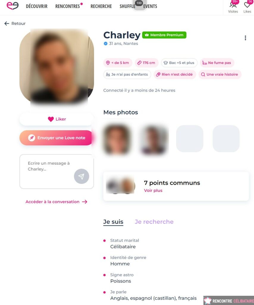 profil meetic